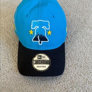 Phillies City Connect New Era Teal and Black 9TWENTY Cap Adjustable